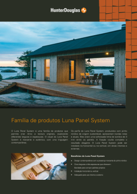 Ficha de Produto Lunawood | Luna Panel System