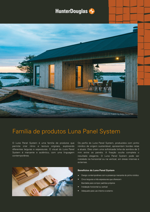 capa ficha de produto luna panel system